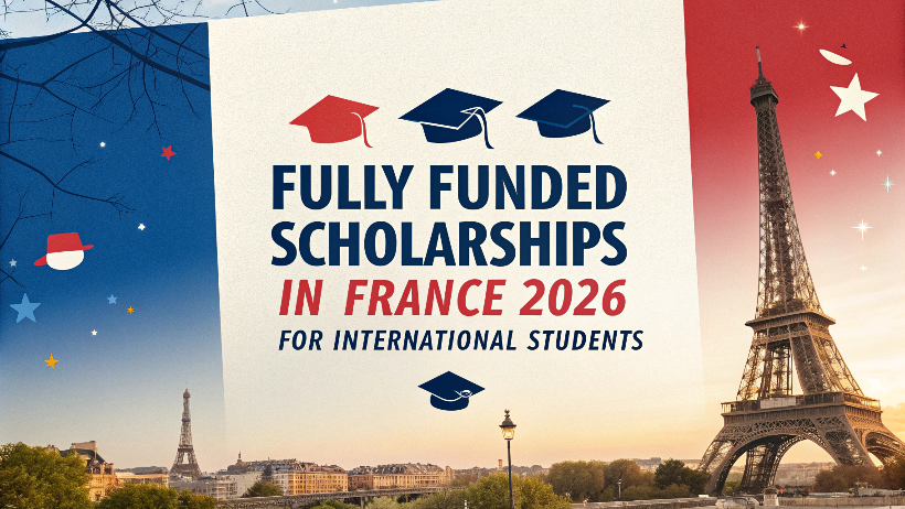 Read more about the article Fully Funded Scholarships in France 2026 for International Students