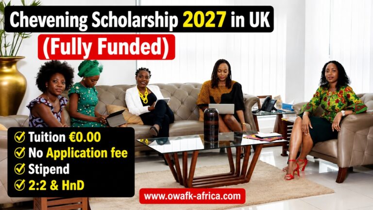 Chevening Scholarships: Fully Funded Opportunity in the UK