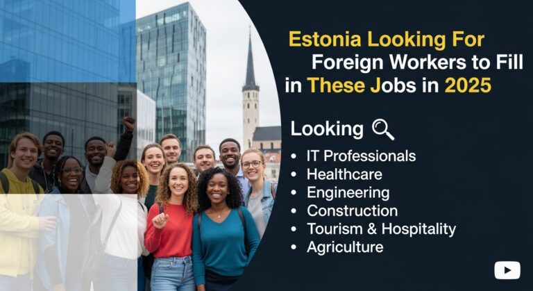 Estonia Looking For Foreign Workers to Fill in These Jobs in 2025