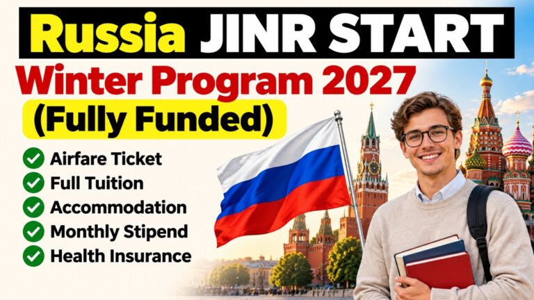 Russia JINR START Winter Program 2027 (Fully Funded)