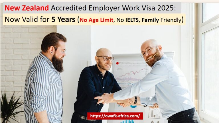 New Zealand Accredited Employer Work Visa 2025: Now Valid for 5 Years