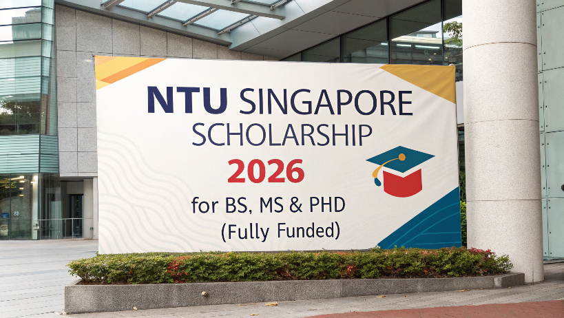 Read more about the article NTU Singapore Scholarship 2026 for BS, MS & PhD (Fully Funded)