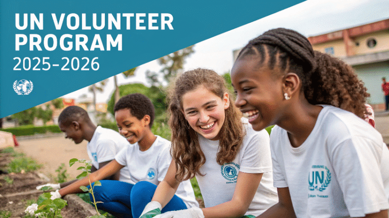 UN Volunteer Program 2025/26 – Become a Global Changemaker