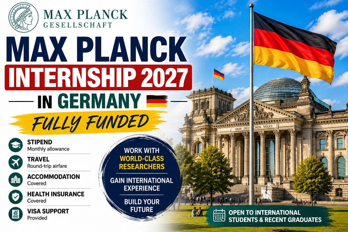 You are currently viewing Max Planck Internship 2027 in Germany (Fully Funded)