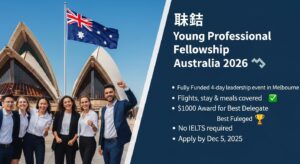 Read more about the article Young Professional Fellowship Australia 2026 (Fully Funded)