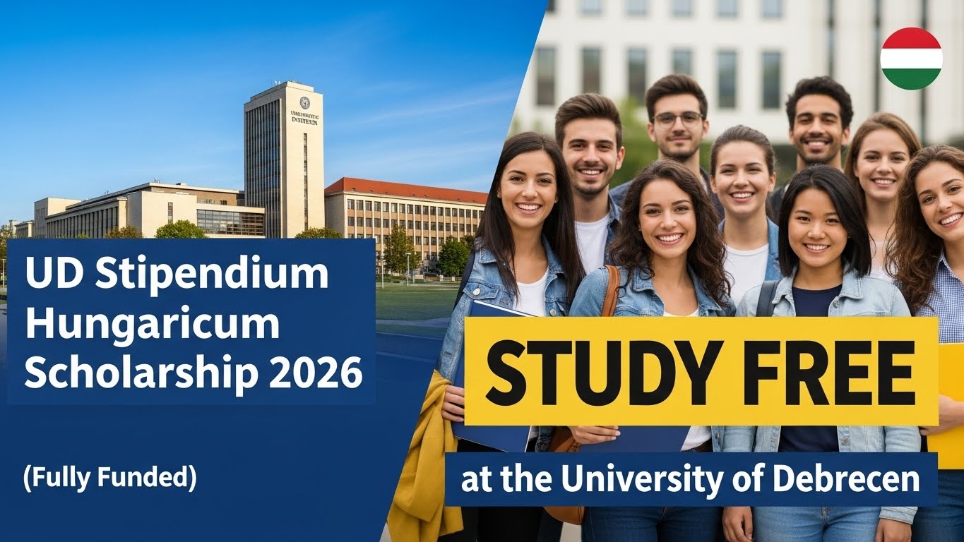You are currently viewing UD Stipendium Hungaricum Scholarship 2026 (Fully Funded): Study Free at the University of Debrecen