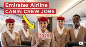 Read more about the article Emirates Airline Cabin Crew Jobs 2026: Perks & Benefits