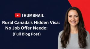 Read more about the article Rural Canada’s Hidden Visa: No Job Offer Needed (Full Blog Post)