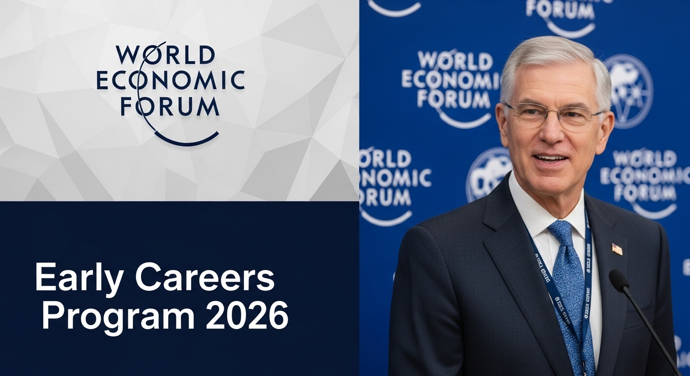 Read more about the article Step Into Global Leadership: World Economic Forum Early Careers Program 2026