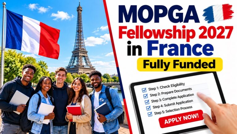 MOPGA Fellowship 2027 in France
