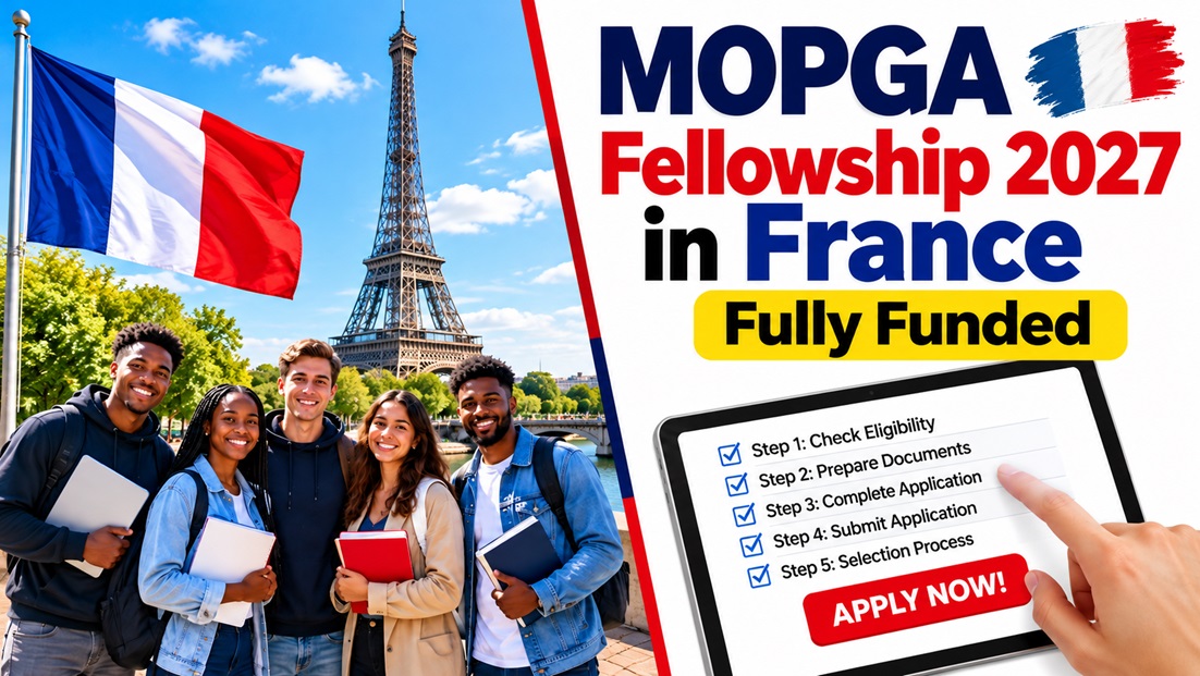 You are currently viewing MOPGA Fellowship 2027 in France – Fully Funded Research Fellowship