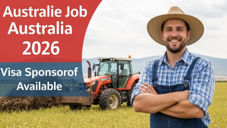 Farm Worker Job in Australia 2026 – Visa Sponsorship Available