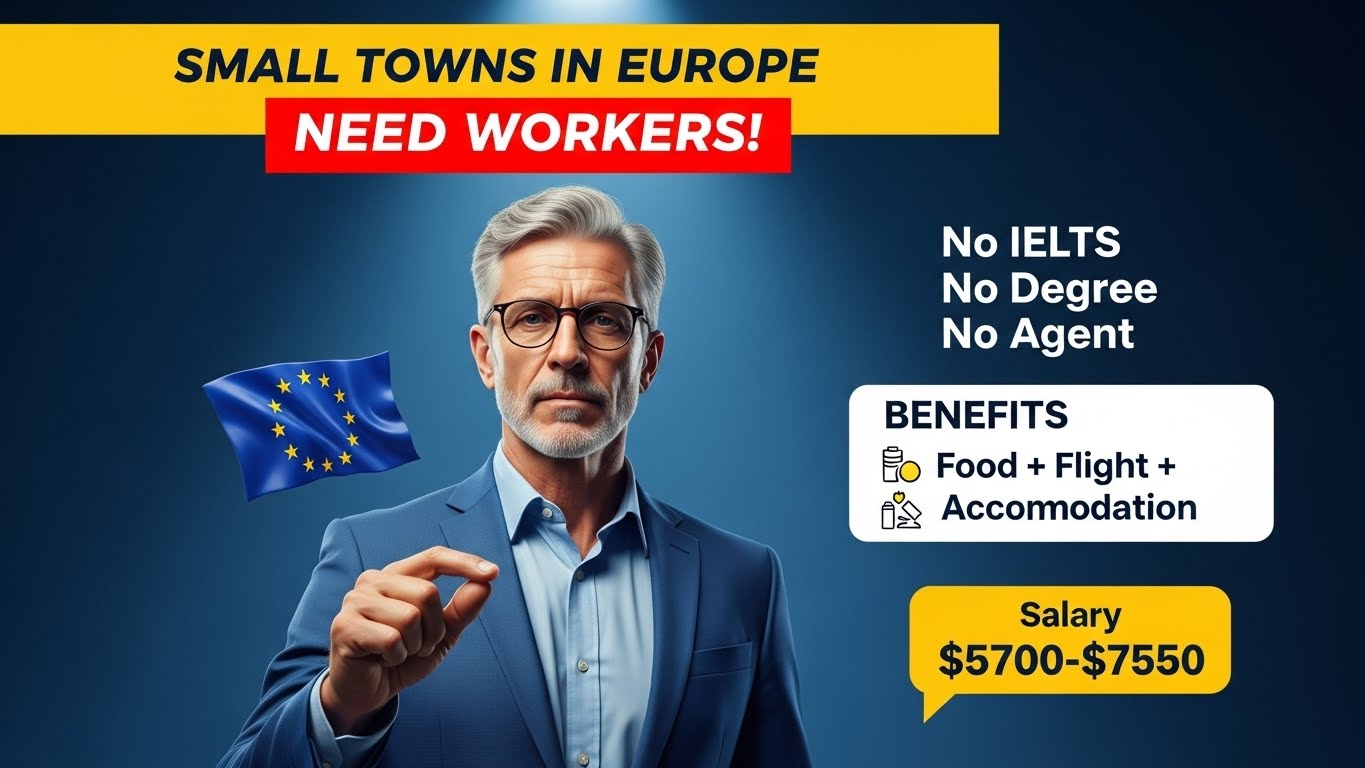 Read more about the article Small Town Europe: Hidden Job Markets with Visa Sponsorship for Africans (2025/2026 Guide)