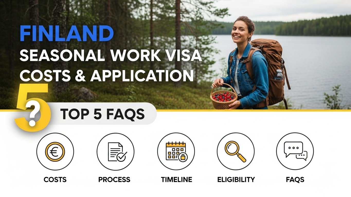 Read more about the article Owafk Answers: Your Top 5 FAQs on Finland Seasonal Work Visa Costs & Application