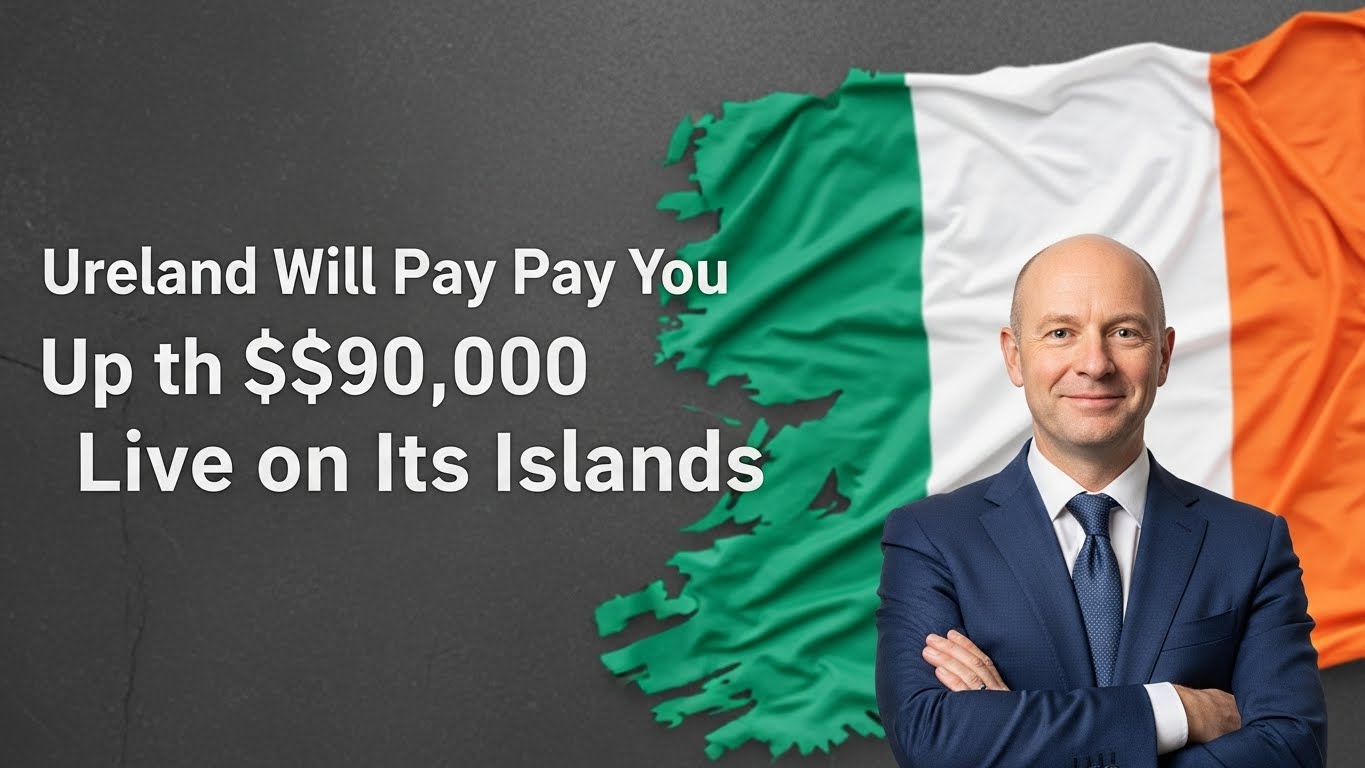 Read more about the article Ireland Will Pay You Up to $90,000 to Live on Its Islands 🇮🇪 | Real Program Explained