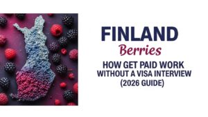 Read more about the article Finland’s Berries: How to Get Paid Work Without a Visa Interview (2026 Guide)