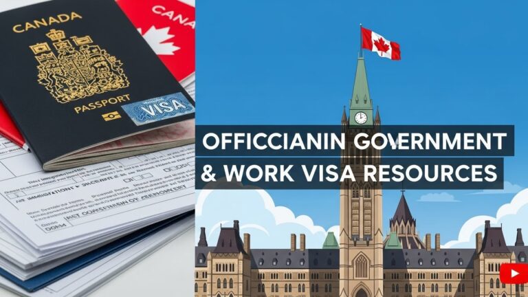 Official Canadian Government & Work Visa Resources