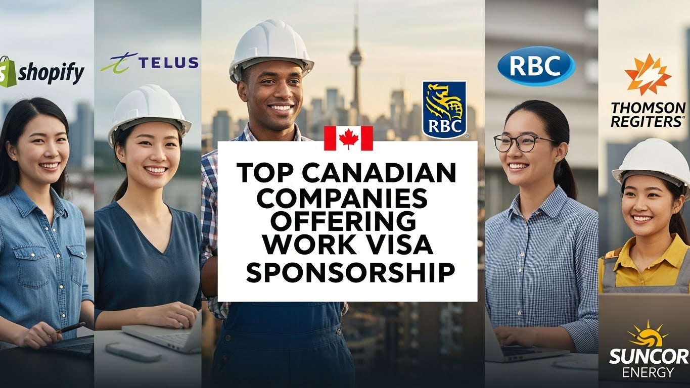 Read more about the article Companies And Agencies in Canada Offering Work Visa Sponsorship