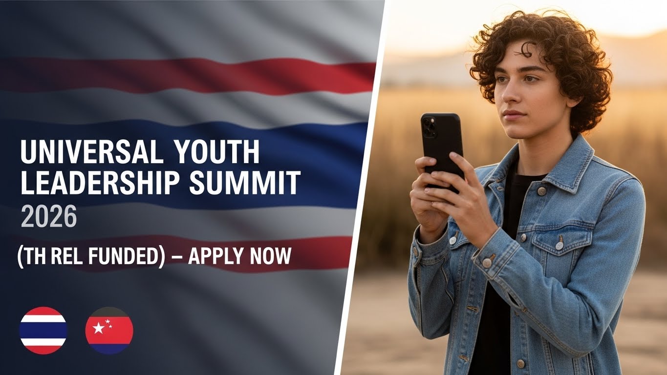 You are currently viewing Universal Youth Leadership Summit Thailand 2026 (Fully Funded) – Apply Now