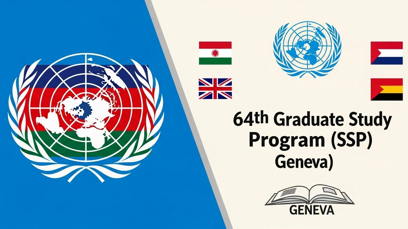 You are currently viewing United Nations 64th Graduate Study Program (GSP) 2026 in Geneva – Apply Now