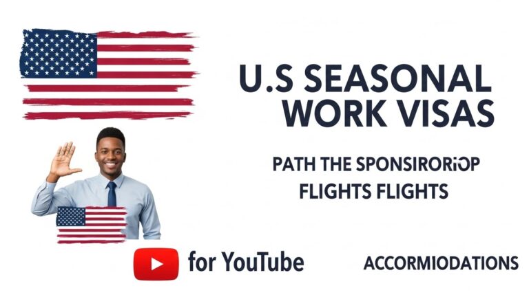 US Seasonal Farm Work Visas: Path to Sponsorship, Flights, and Accommodation