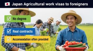 Read more about the article Japan’s Agricultural Boom: Unexpected Work Visas for Africans (No Degree) — 2026 Guide