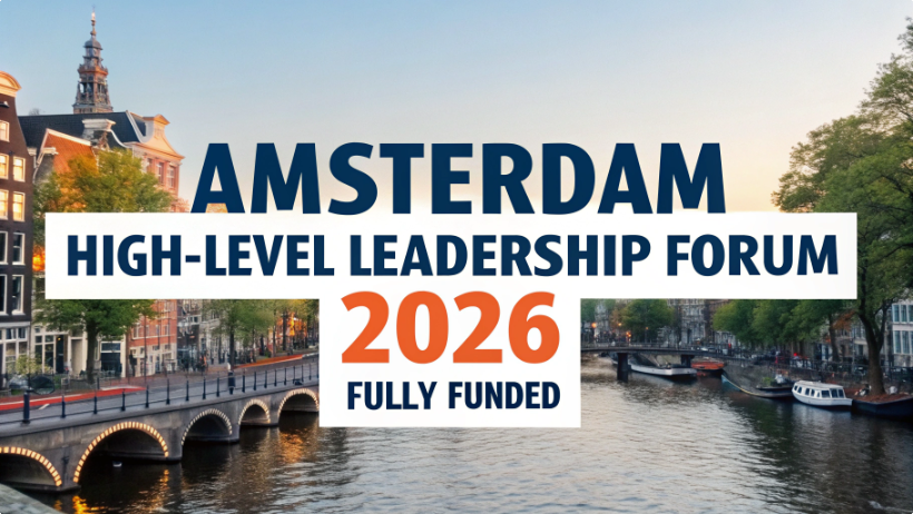 Read more about the article Amsterdam High-Level Leadership Forum 2026 (Fully Funded):