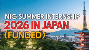 Read more about the article NIG Summer Internship 2026 in Japan (Funded): Your Complete Step-by-Step Guide