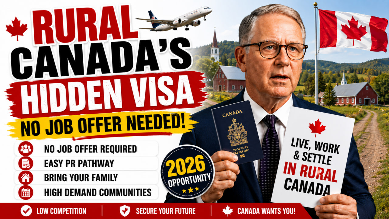 Read more about the article Rural Canada’s Hidden Visa: No Job Offer Needed (Full Blog Post)