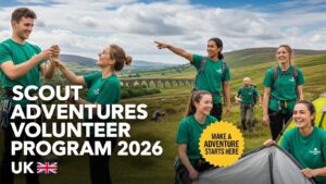 Read more about the article Scout Adventures Volunteer Program 2026 in the UK (Fully Funded + Visa Sponsorship)