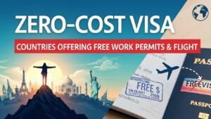 Read more about the article The Zero-Cost Visa: Countries Offering Free Work Permits & Flight Reimbursements (2026 Guide)