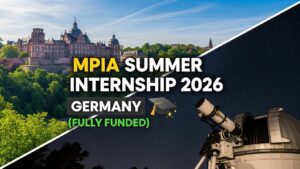 Read more about the article MPIA Summer Internship 2026 in Germany (Fully Funded) 🇩🇪🌌