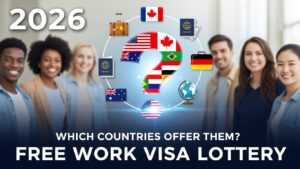 Read more about the article The 2026 Free Work Visa Lottery: Which Countries Offer Them?
