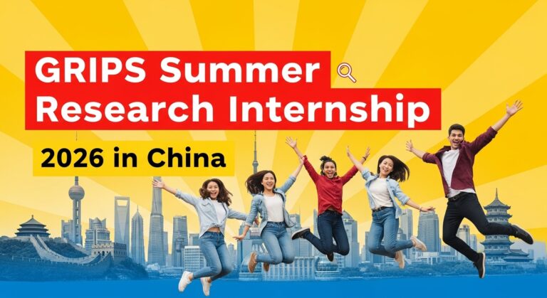 GRIPS Summer Research Internship 2026 in China