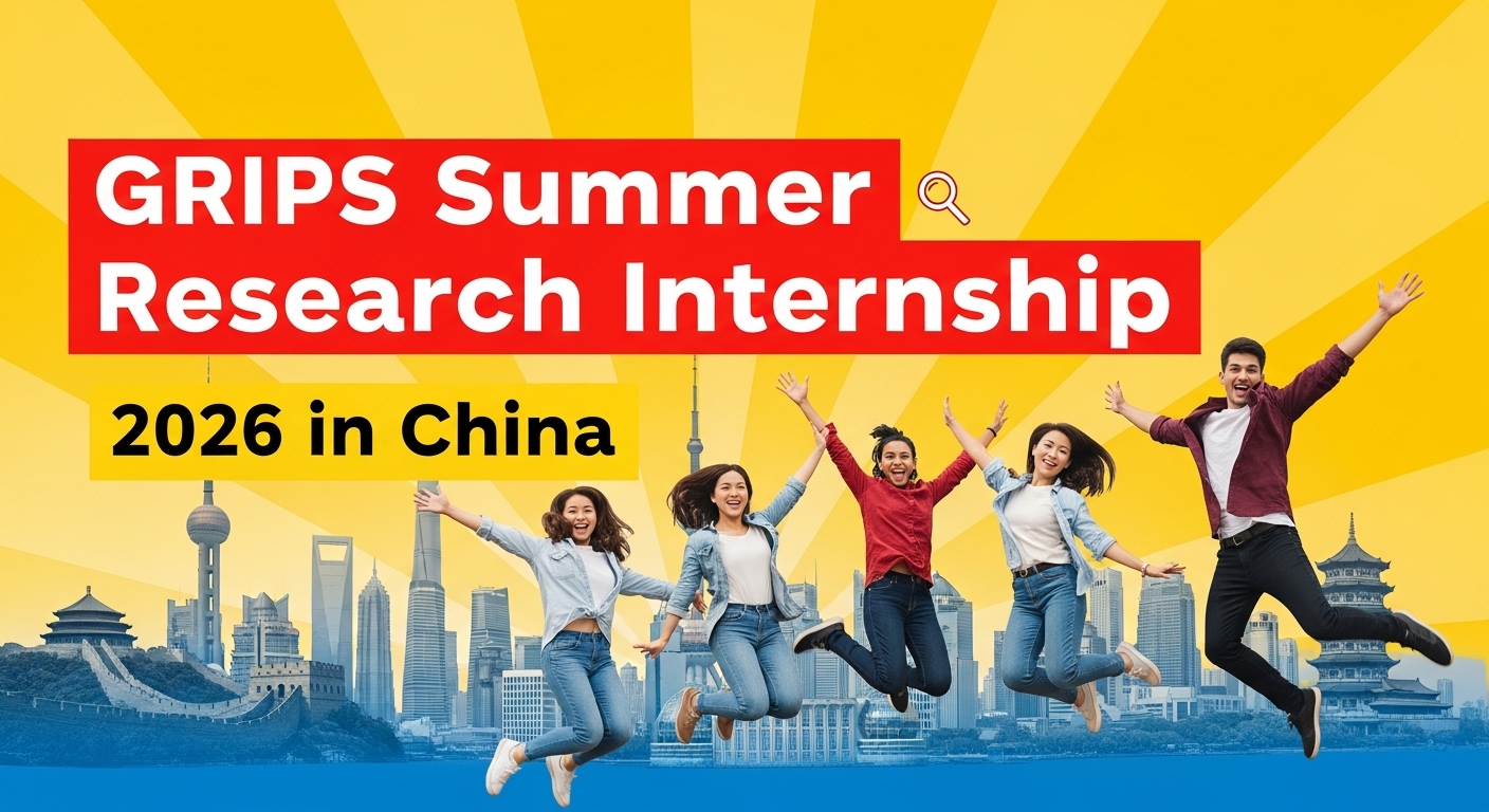 You are currently viewing GRIPS Summer Research Internship 2026 in China (Fully Funded)