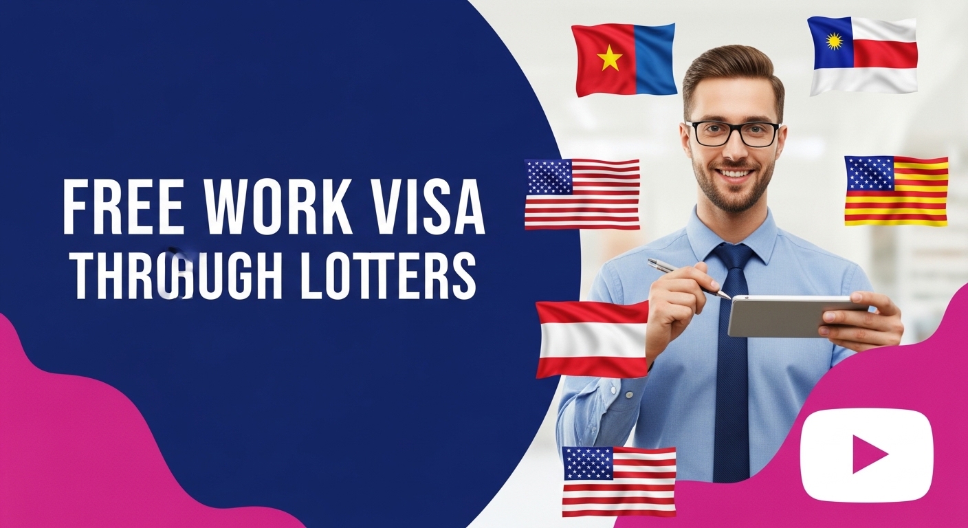 Read more about the article 2026 Free Work Visa Lottery: Which Countries Offer Them?