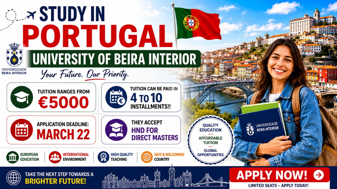 Read more about the article Study in Portugal – University of Beira Interior (UBI)