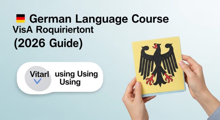 German Language Course Visa Requirements (2026 Guide)