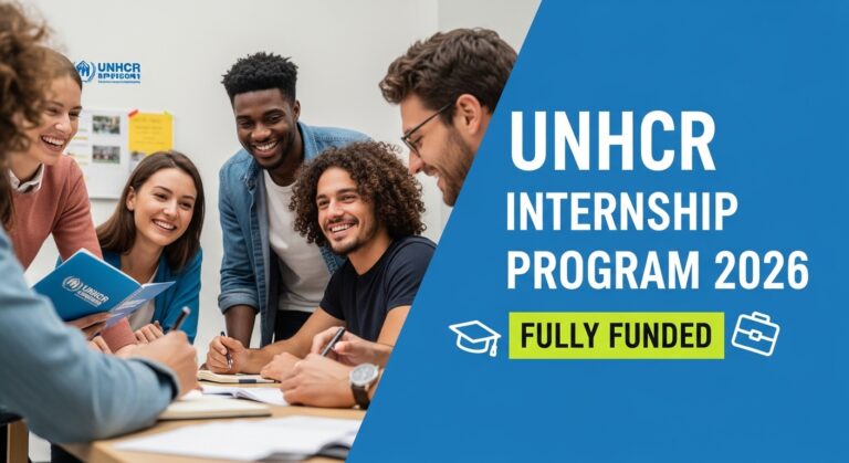 UNHCR Internship Program 2026 (Fully Funded)