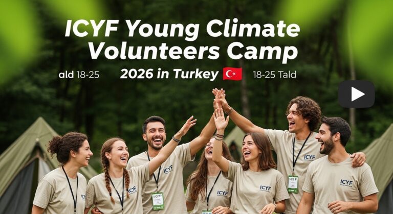 ICYF Young Climate Volunteers Camp 2026 in Turkey