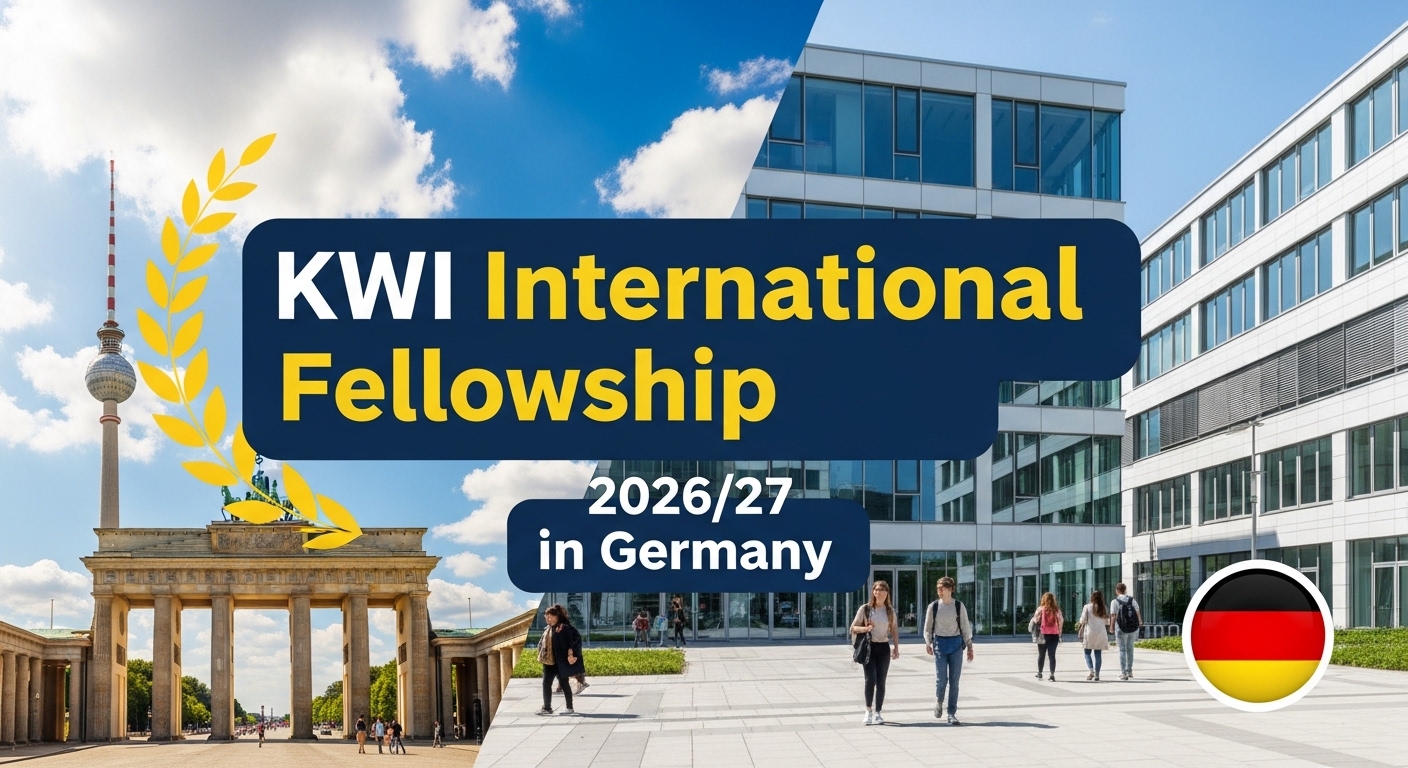 You are currently viewing KWI International Fellowship 2026/27 in Germany (Fully Funded)