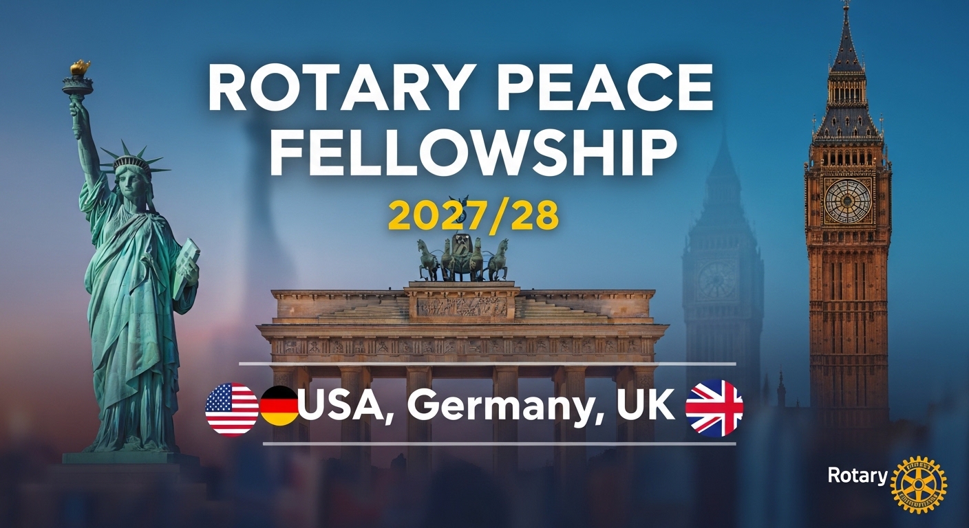 You are currently viewing Rotary Peace Fellowship 2027/28 (Fully Funded Master’s & Certificate Programs)
