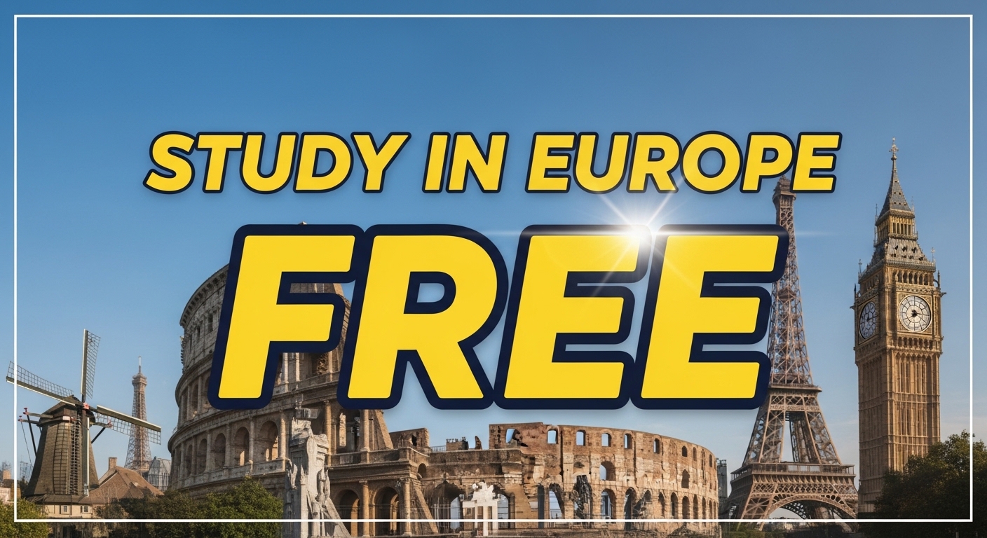 Read more about the article Study in Europe Without Breaking the Bank!