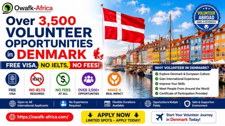 Volunteer Opportunities in Denmark 2026