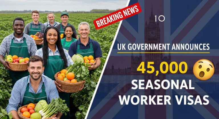 Government announces 45,000 Seasonal Worker visas