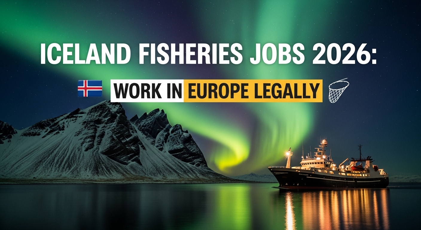 You are currently viewing 🇮🇸 Iceland Fisheries Jobs 2026: No Experience Needed | Work in Europe Legally