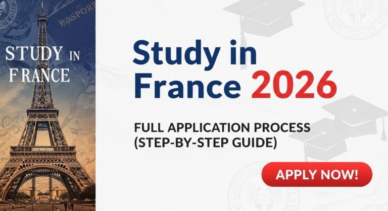Study in France 2026: Full Application Process (Step-by-Step Guide) | Apply Now!