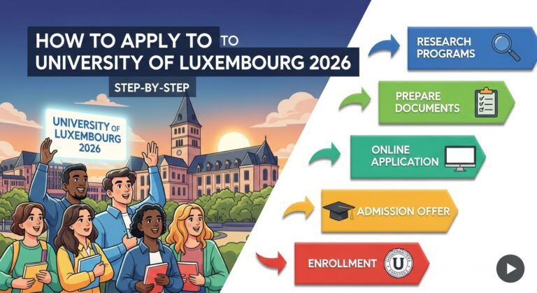 HOW TO APPLY TO UNIVERSITY OF LUXEMBOURG 2026