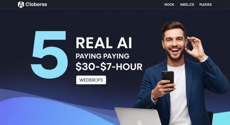 5 REAL AI WEBSITES PAYING $30–$60/HOUR