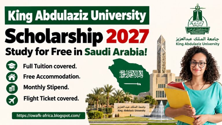 King Abdulaziz University Scholarship